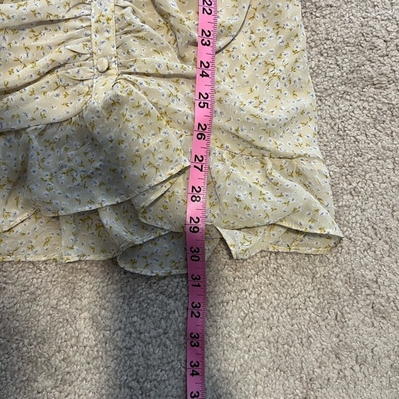 Papaya Women’s Ruched Floral Dress Size Small - Picture 9 of 10